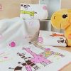 長頸鹿紗布童巾